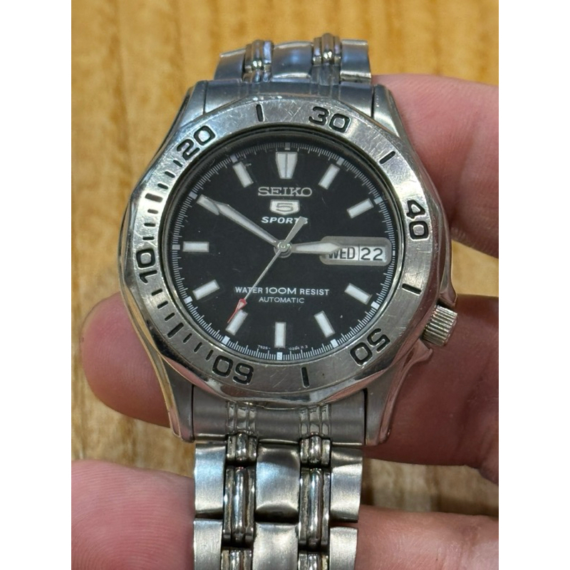 SEIKO 5 SPORTS 7S26-01G0 100m Automatic 機械錶| 蝦皮購物