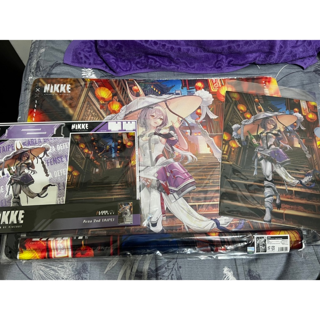 勝利女神妮姬NIKKE 區域防衛戰台北限定紅蓮悠遊卡資料夾立牌掛軸| 蝦皮購物