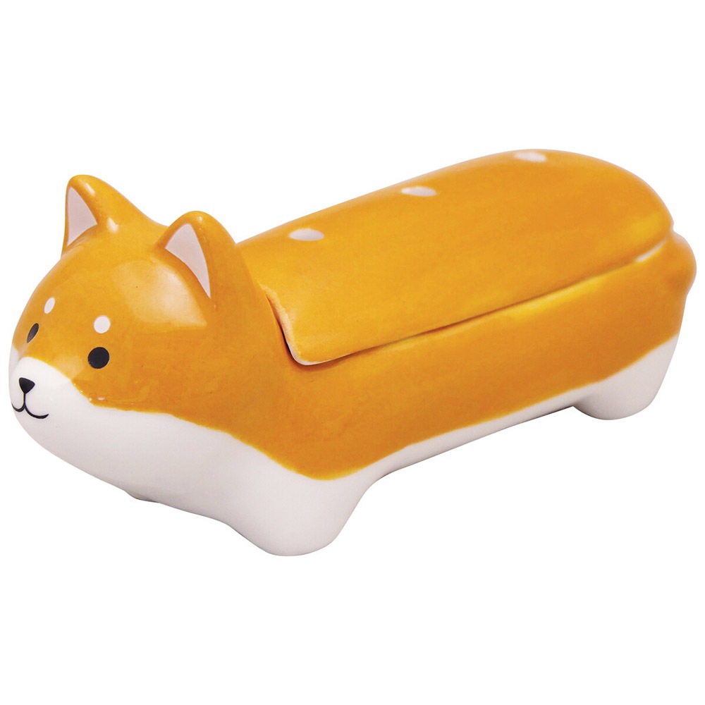 柴犬造形線香擴香陶製皿線香座日本正版15x6x5cm rc719 | 蝦皮購物