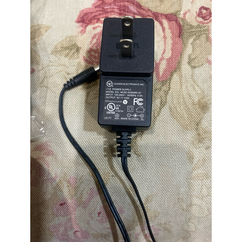 LEADER MU05-N090060-A1 AC/DC Adapter 變壓器 輸出:9VDC 0.6A | 蝦皮購物