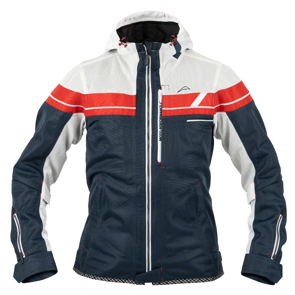 KUSHITANI K-2440 FULL MESH PARKA JACKET 經典款夏季連帽網眼防摔衣
