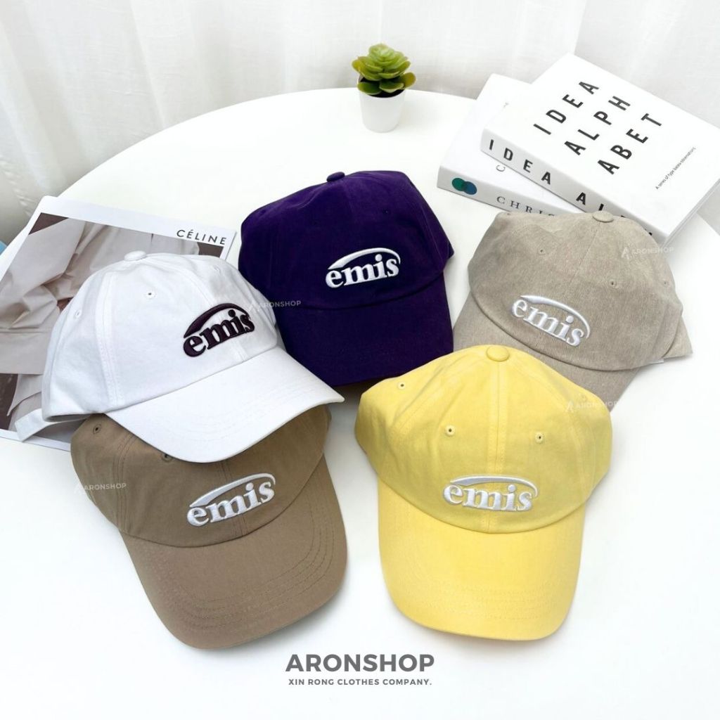 𝘼𝙍𝙊𝙉𝙎𝙃𝙊𝙋 ® emis 帽子| NEW LOGO 系列基本款Logo 老帽