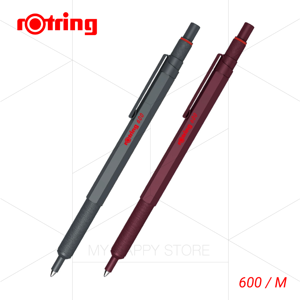 Rotring 600 Kugelschreiber, Metallgehäuse
