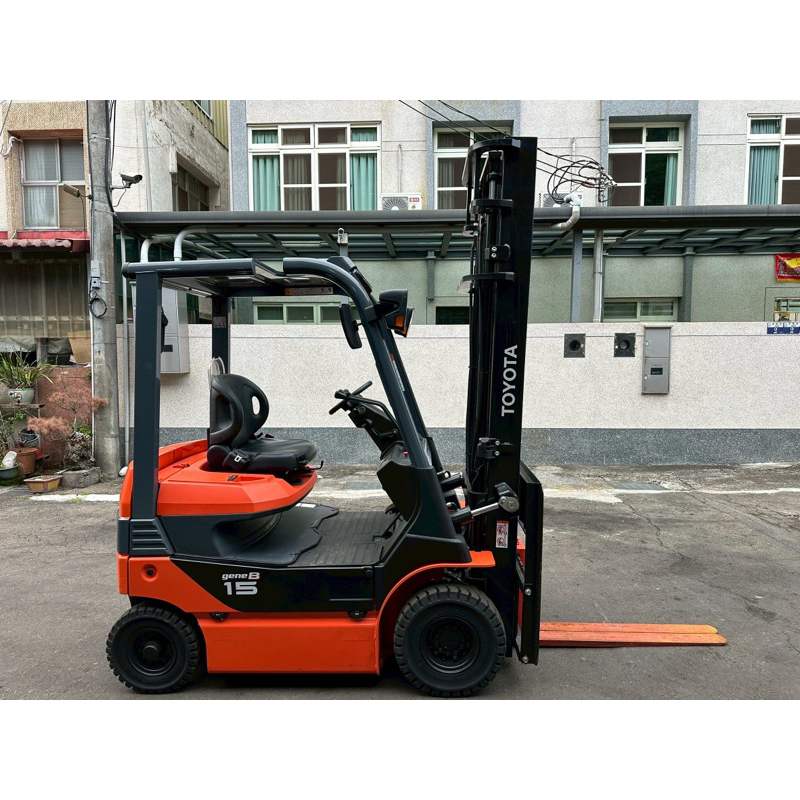豐田8代1.5噸電動堆高機8FB15 柴油堆高機4米極新520小時 全新中古推高機0963-247447 | 蝦皮購物