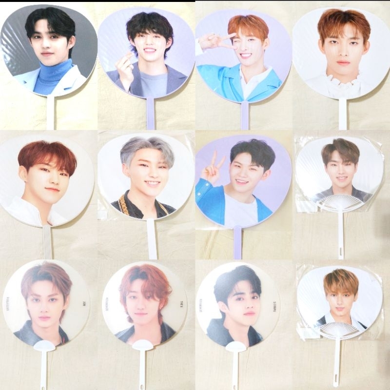 扇圖 SEVENTEEN 扇子類周邊合集大王扇小扇透扇應援扇S.coups 俊圓佑