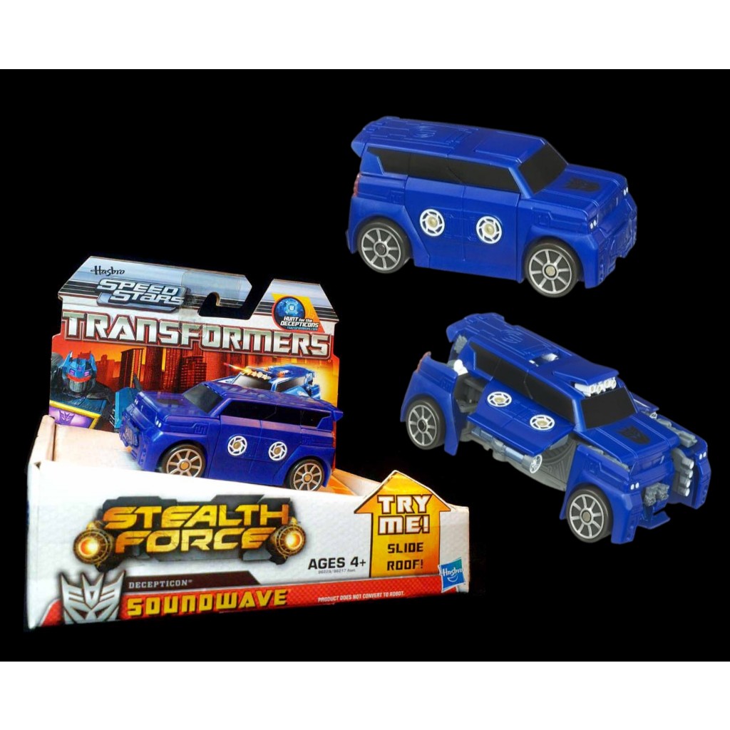 A-10 櫃 ： SOUNDWAVE 音波 聲波 變形金剛 SPEED STARS STEALTH FORCE 武器 | 蝦皮購物