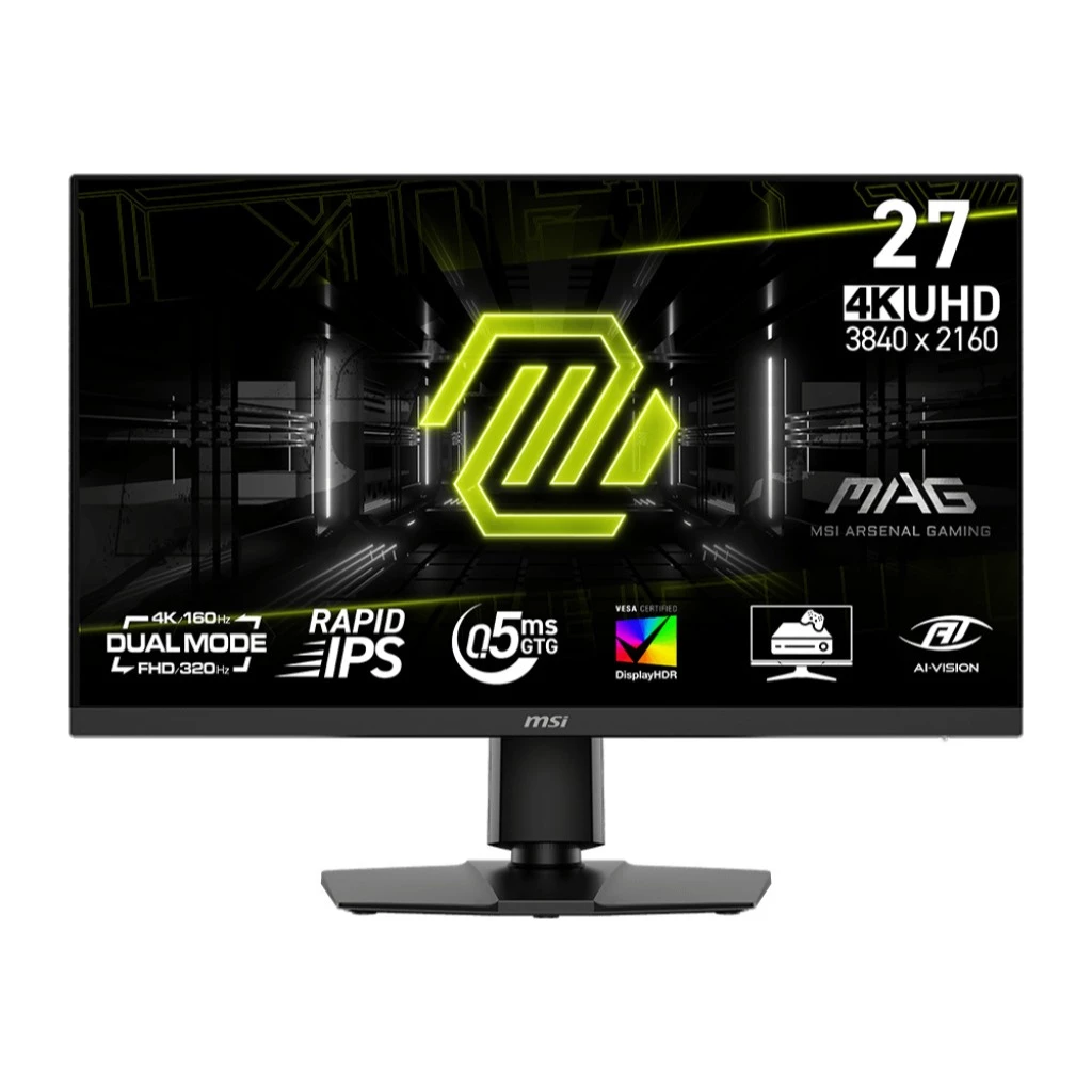 【一屏雙魂電競神器】MSI MAG 272URDF E16 顯示器:4K 160Hz 與 1080p 320Hz 雙模一鍵切換的極致遊戲方案