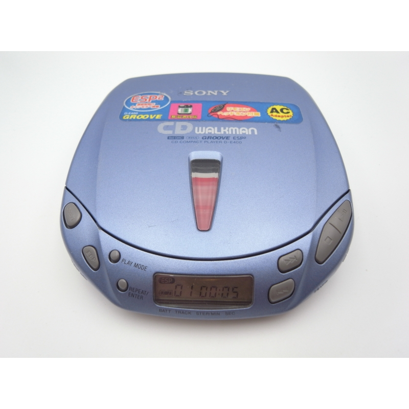現貨)SONY 新力DISCMAN D-E400 ESP2/ MAGA BASS CD老隨身聽(功能正常