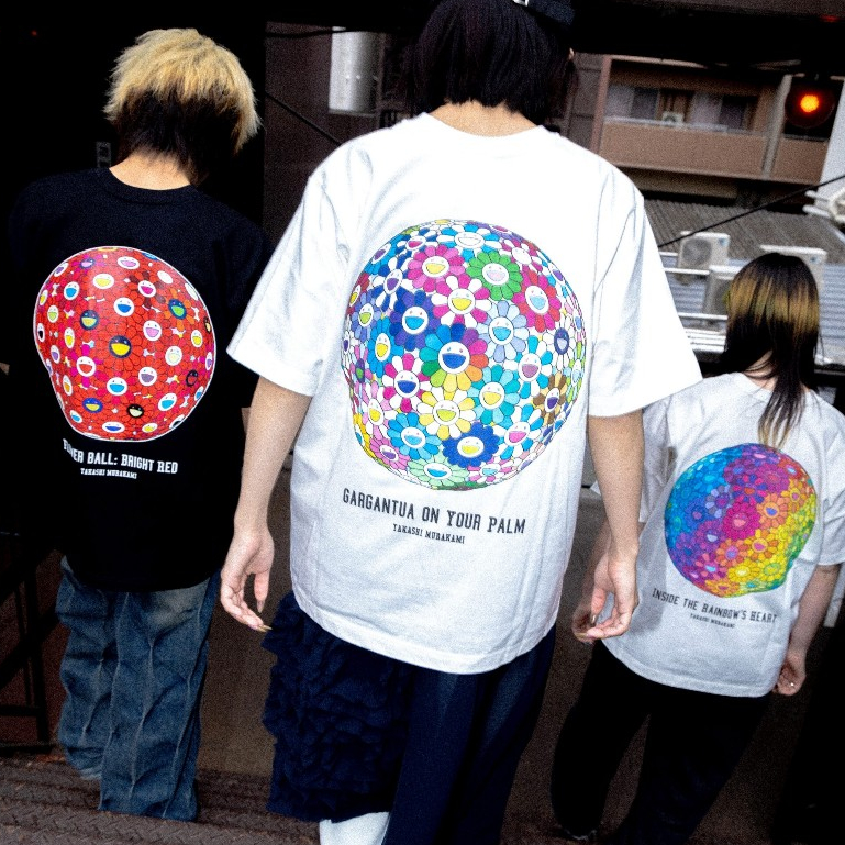 狼嚴選】TAKASHI MURAKAMI 村上隆Flower Ball Serries T-Shirt 花球短  