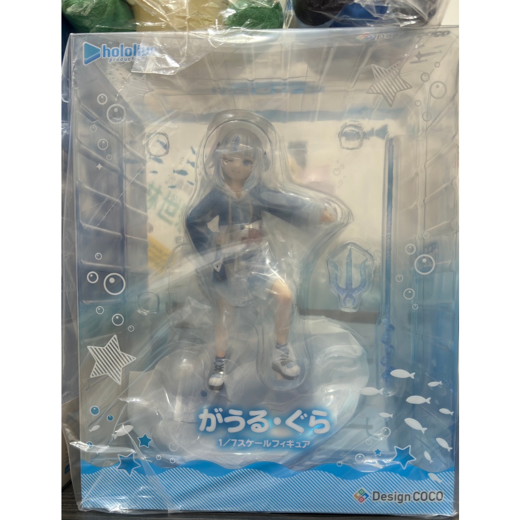 Hololive Design COCO Gawr Gura 古拉 鯊鯊 PVC | 蝦皮購物