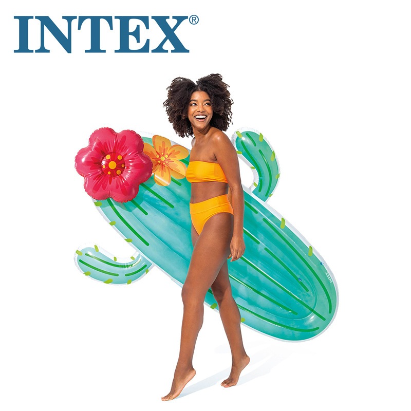 INTEX 原廠 58793 仙人掌充氣浮排 充氣游泳圈 浮床 水上浮島 玩水 戲水 (免費檢修 瑕疵換新品) | 蝦皮購物