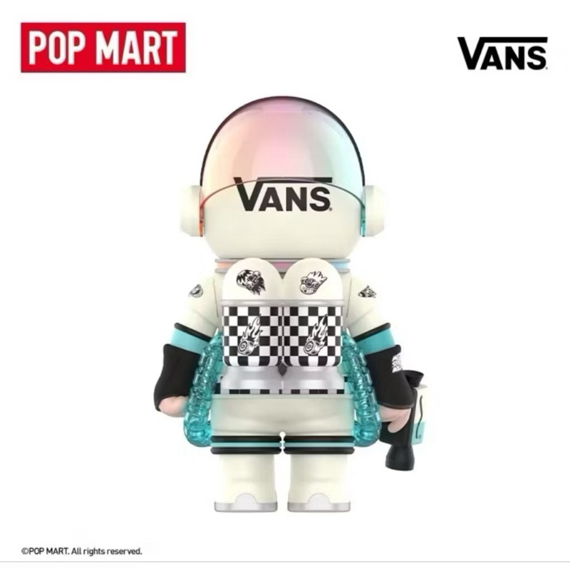 BLS •正品+現貨POPMART泡泡瑪特MEGA SPACE MOLLY 400% VANS 聯名POP