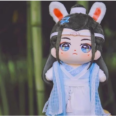 現貨) 陳情令魏無羨藍湛肖戰王一博聽學服夜獵服莫玄羽.罰跪服15+20CM
