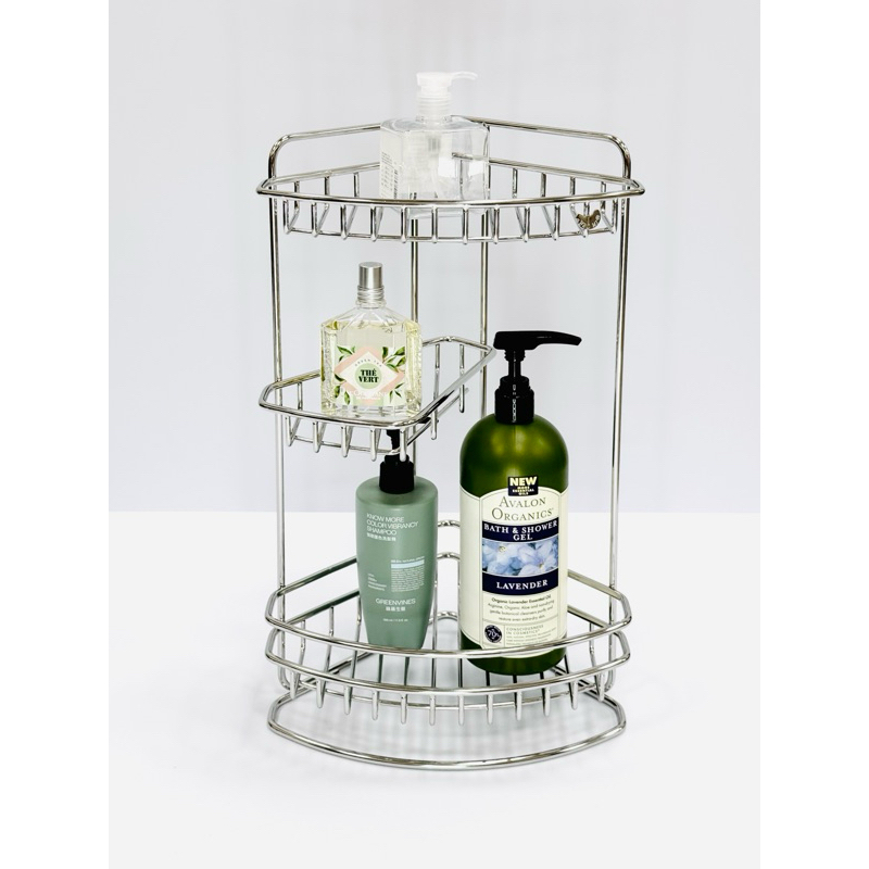 welmi味美 |新品直播活動| 304不鏽鋼加高牆角置物架 含底座兩用型 9260RS | 蝦皮購物