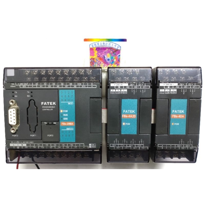 🌞【FBS-20MA + FBS-CB22-2】主機【FBS-4A2D FBS-4DA】AIO類比模組 FATEK永宏 | 蝦皮購物