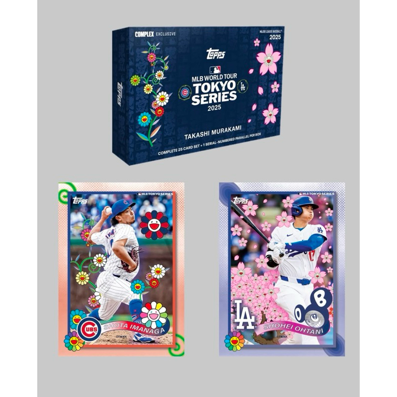 村上隆 × MLB WORLD TOURTOKYO SERIES topps