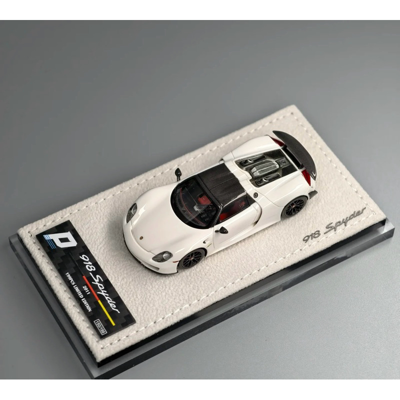DMH*BCP Model 1:64 Porsche 918 Spyder 白| 蝦皮購物