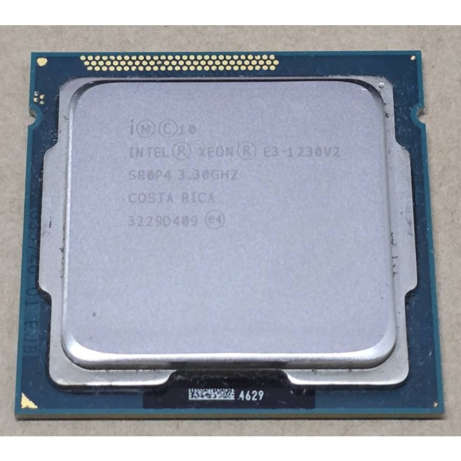 Processeur Intel Xeon E3-1230 V2 SR0P4 3.30GHz 4 Cœurs LGA1155 - Occasion Testé