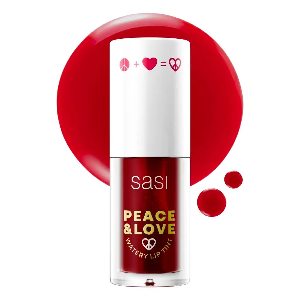 泰國 TH Sasi 水潤唇膏 Peace & Love Watery Lip Tint 水潤唇膏 5g | 蝦皮購物