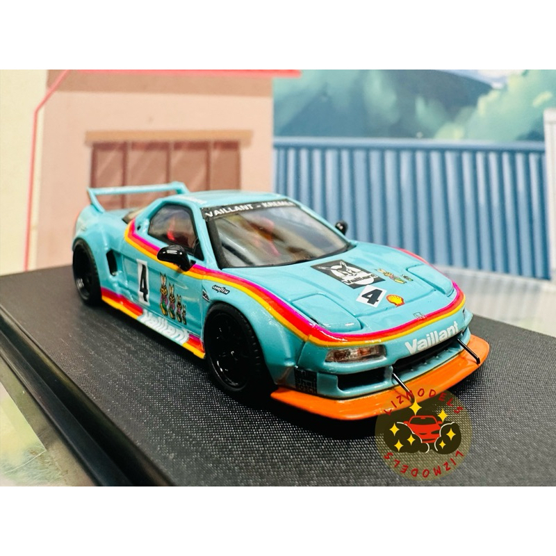 Modellino Honda NSX (NA1) LBWK Verde Metallizzato | STAR Models 1:64 | Standmodell