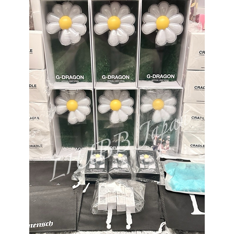 全新現貨 韓國官方正品 權志龍 G-Dragon GD 手燈 盆栽底座 fanplusone 雛菊 演唱會 周邊配件 | 蝦皮購物