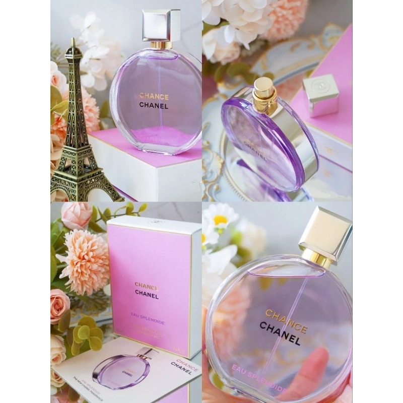 2025新品CHANEL香奈兒CHANCE紫色霓幻香精50/100ml | 蝦皮購物