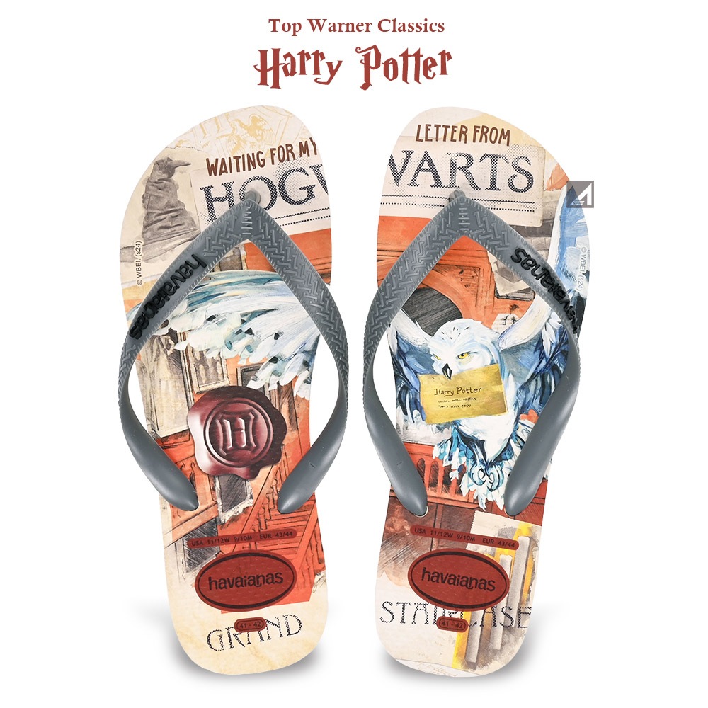 Havaianas Top Warner Classics – Tongs Légères Antidérapantes, Imprimés Personnages Warner Bros, Unisexe Adulte
