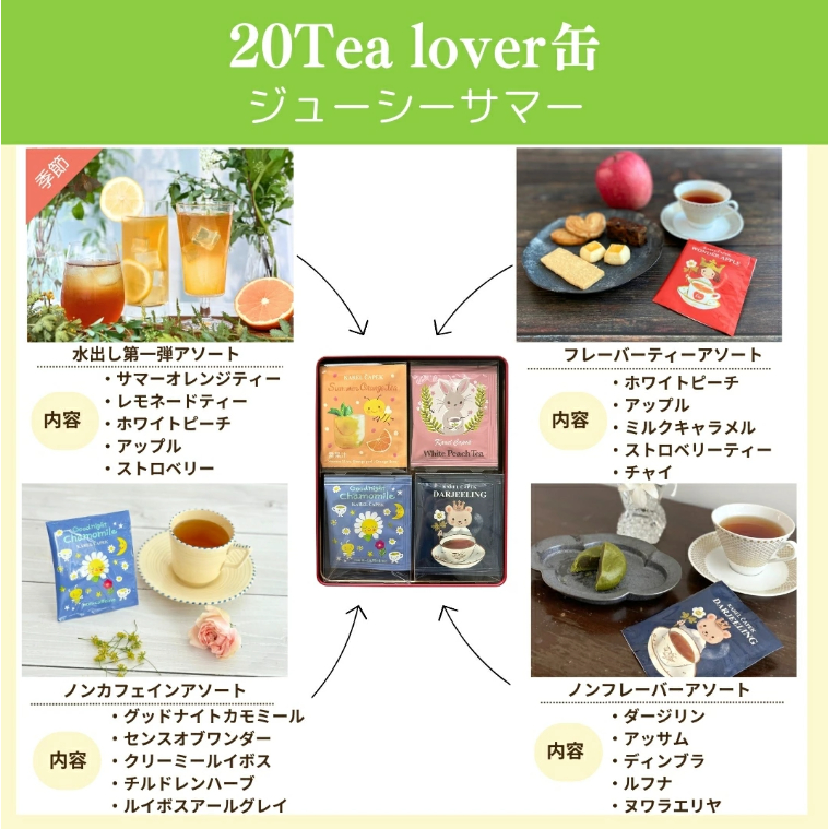 🔥日本Karel Capek 山田詩子紅茶店35週年限定Tea Lovers鐵盒禮盒