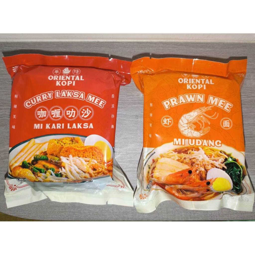 🇲🇾華陽 馬來西亞風味麵 110g｜蝦麵 Prawn Mee／咖哩叻沙麵 Curry Laksa Mee | 蝦皮購物