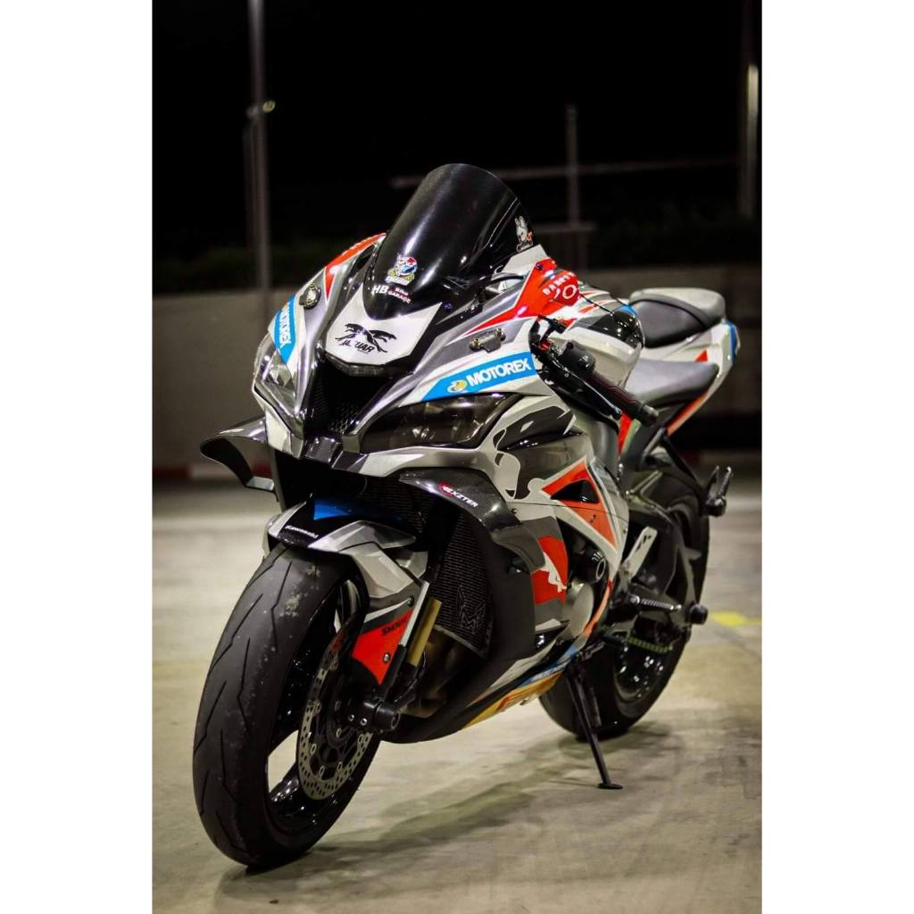 ZX10R GP定風翼碳纖維2016-2020 正卡夢ZX10側定風翼ZX風刀10R下唇空力
