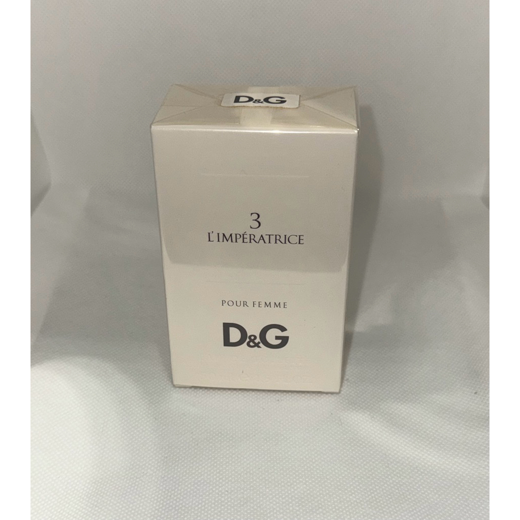 [YHK_store] DOLCE&GABBANA 墡羅牌3號女性淡香50ML | 蝦皮購物