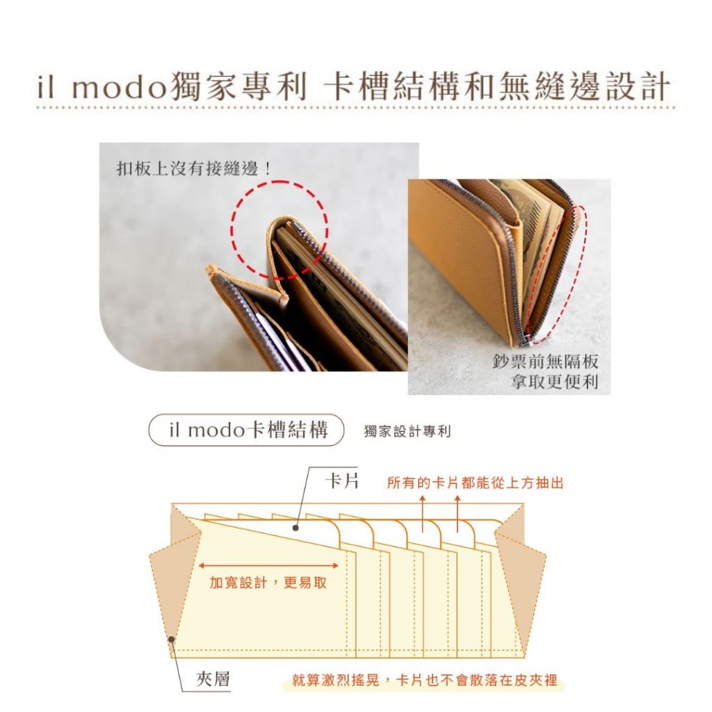 日本製 il modo ZIP 小長夾 STATUSY官方正品 拉鍊 皮夾 長夾 禮物 手工 旅遊 男用 女用 錢包 | 蝦皮購物