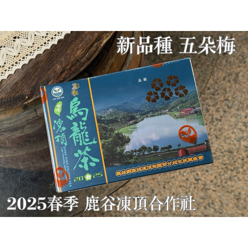 台湾 凍頂烏龍茶 2024 （五朵梅花） 24春臺灣凍頂烏龍茶三朵梅五朵梅比賽茶鹿谷鄉合作社凍頂茶高山茶