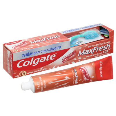 COLGATE Toothpaste MaxFresh Red with Toothbrush_250g | 蝦皮購物
