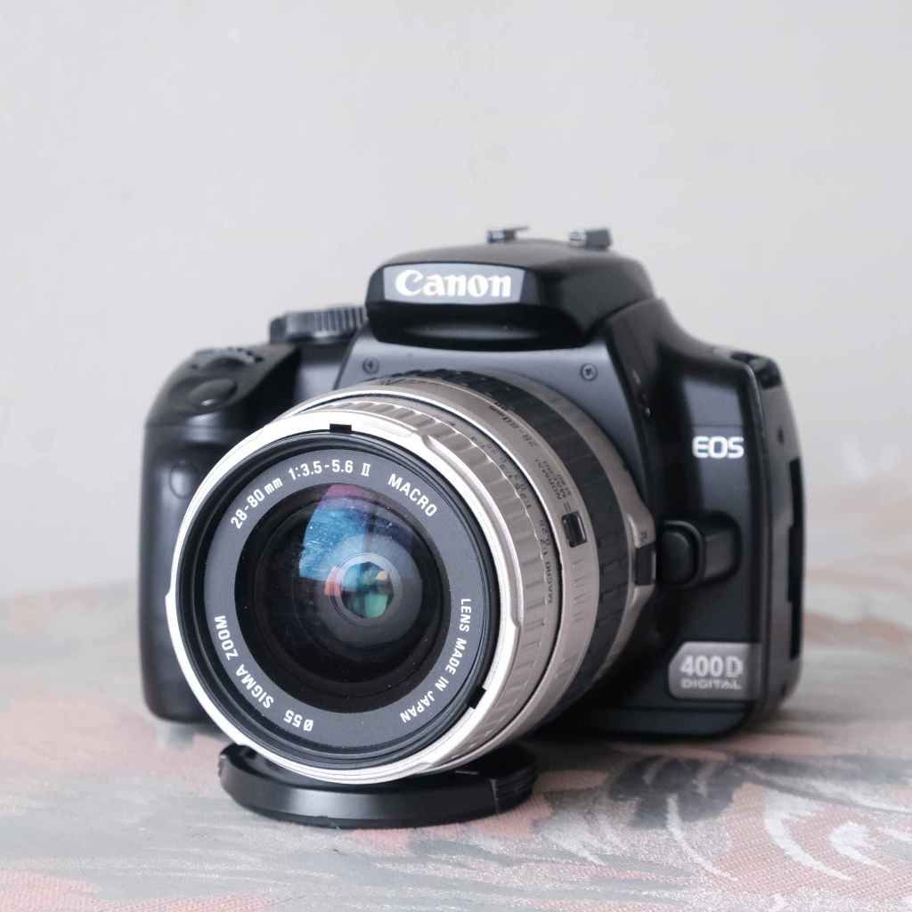 canon EOS Kiss Digital X (400D) 附一顆鏡頭自動單眼SLR CMOS 老數位