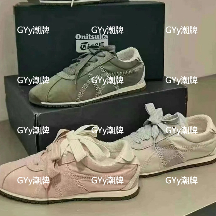 Onitsuka Tiger 鬼冢虎Corsair A55 賽車鞋75週年慶休閒鞋平底板鞋通勤