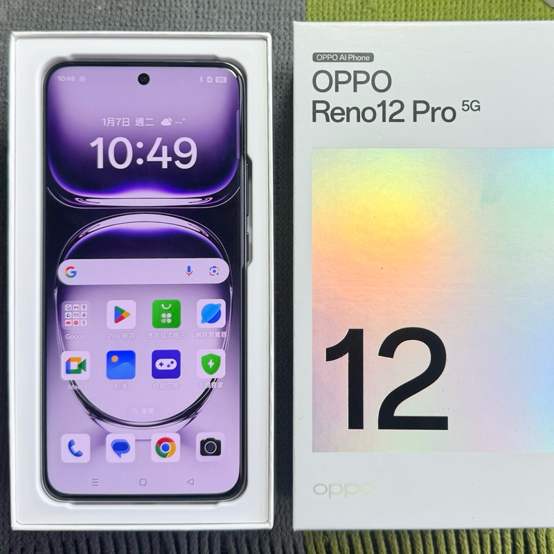 OPPO Reno12 Pro 5G 12G 512G 無傷保固內 雙卡 Reno12pro reno 12 12pro | 蝦皮購物