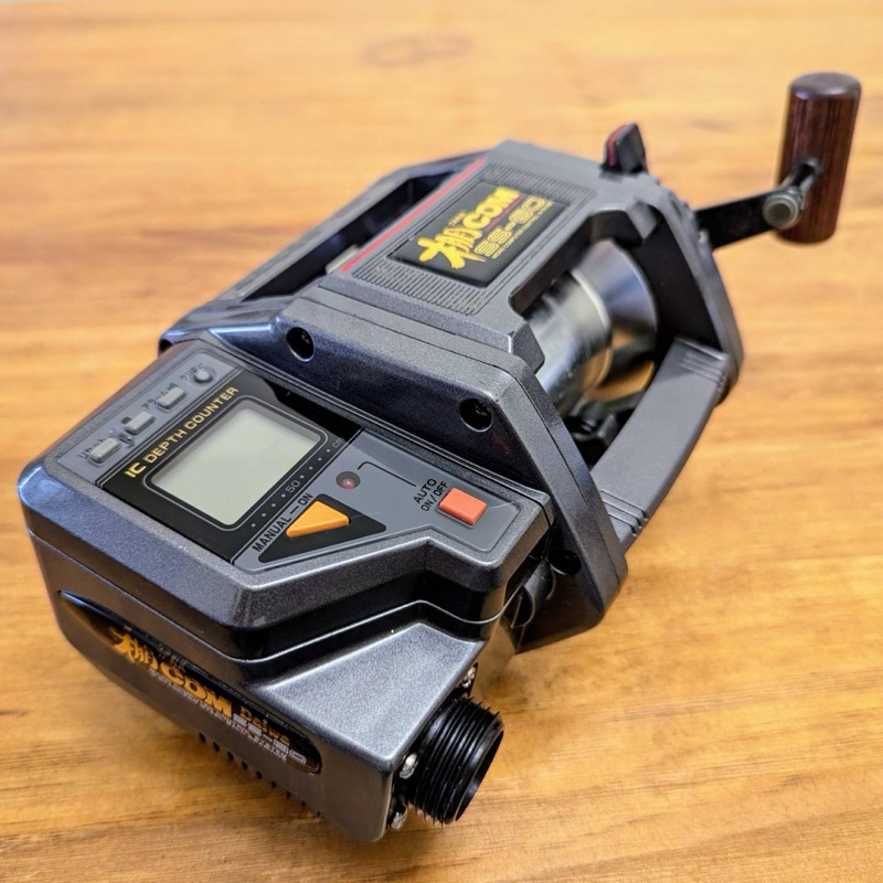 日本製） 二手DAIWA 棚COM SS-80 電動捲線器巨型電動捲線器巨物大物船
