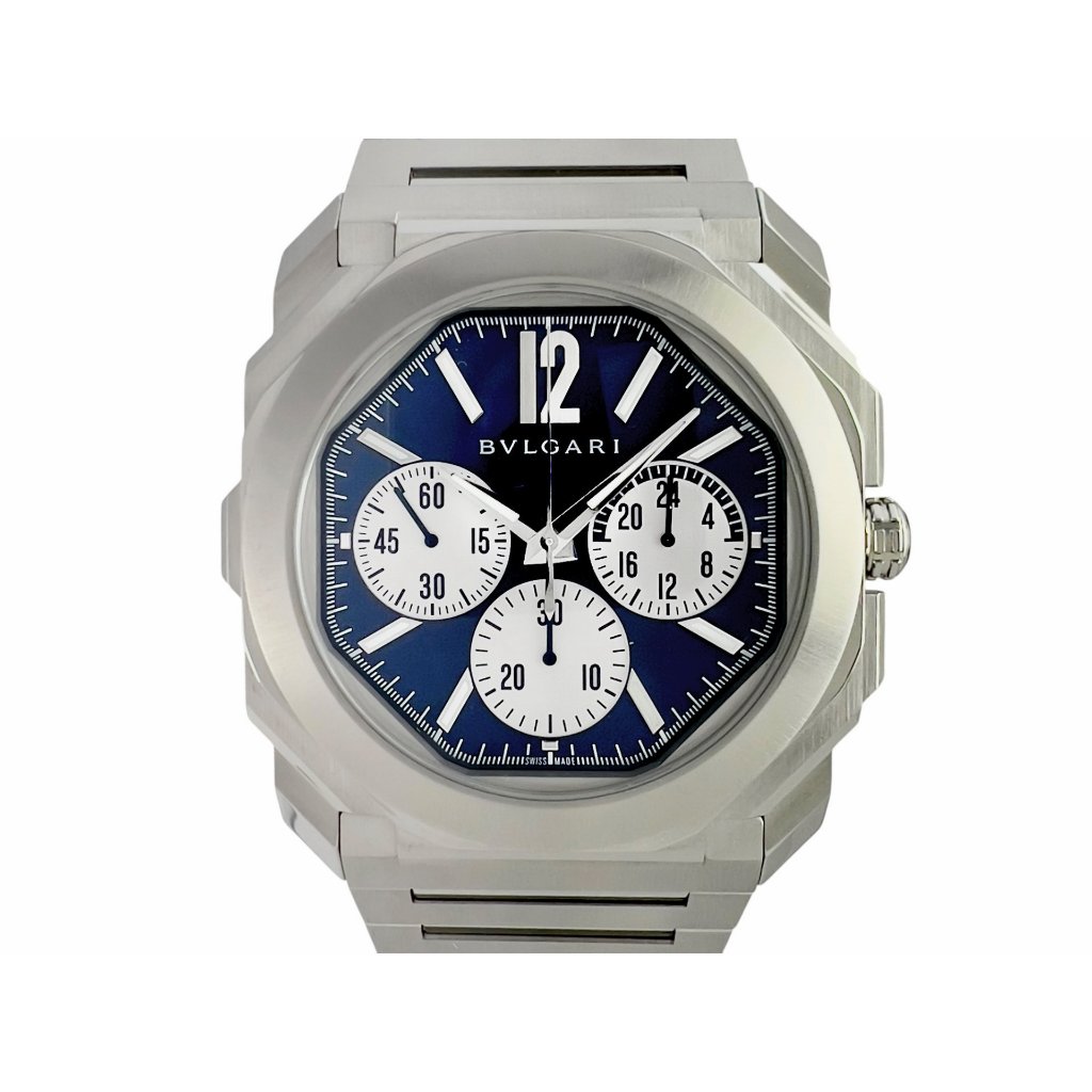 【久大御典品】BVLGARI 寶格麗錶 男錶 103467 附原廠證書 43mm 機械 極美透背 好看 編號:T786 | 蝦皮購物