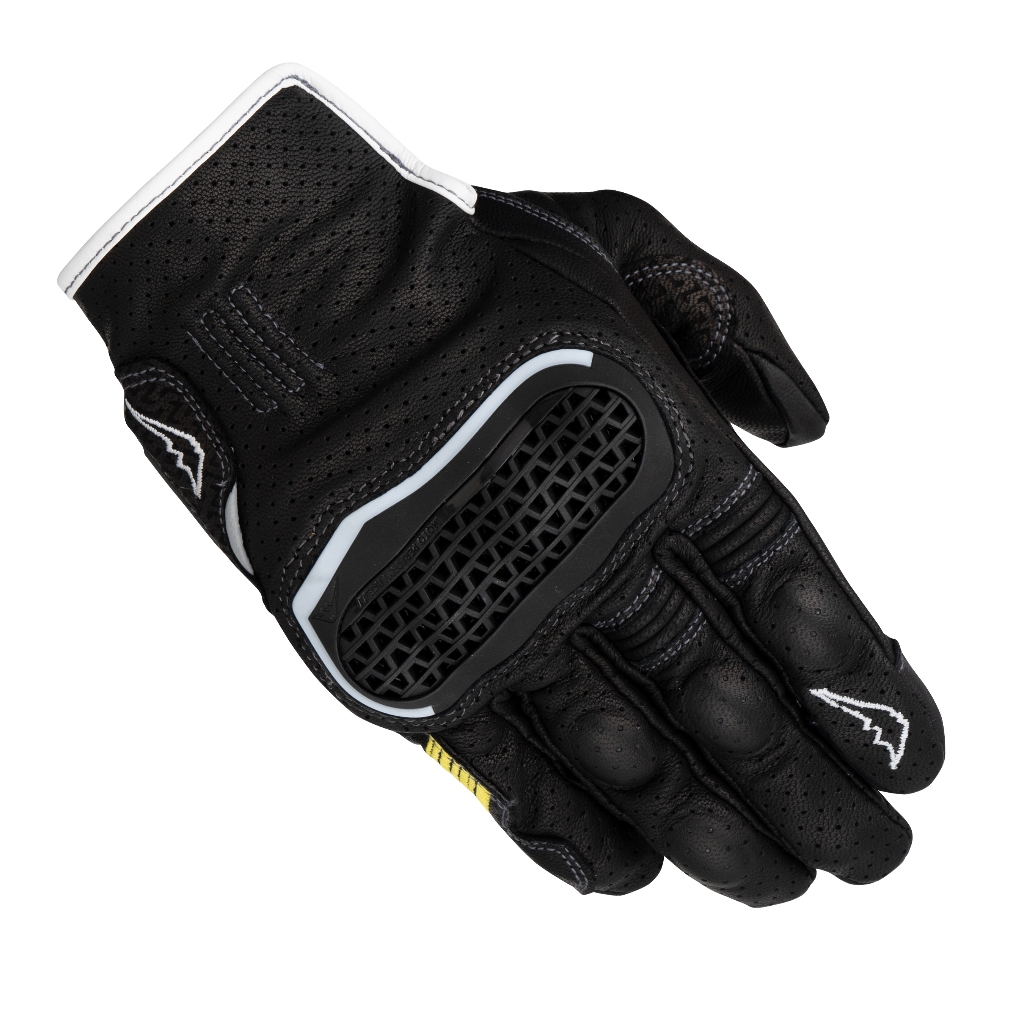 KUSHITANI A-5376 INVENTIVE LEATHER MESH GLOVES 通風護具打洞皮手套