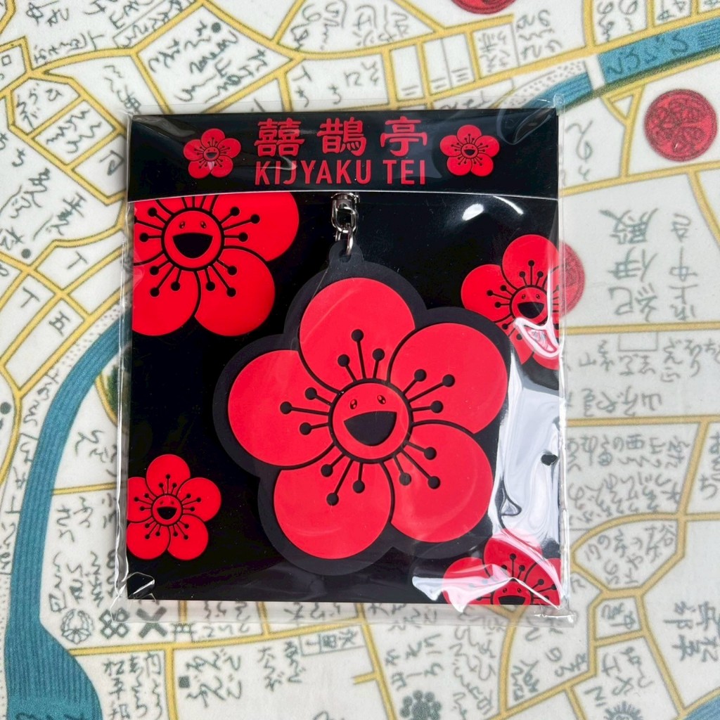 小巴趴趴造》現貨有發票！日本～村上隆花花吊飾+別針（囍鵲亭／喜鵲亭