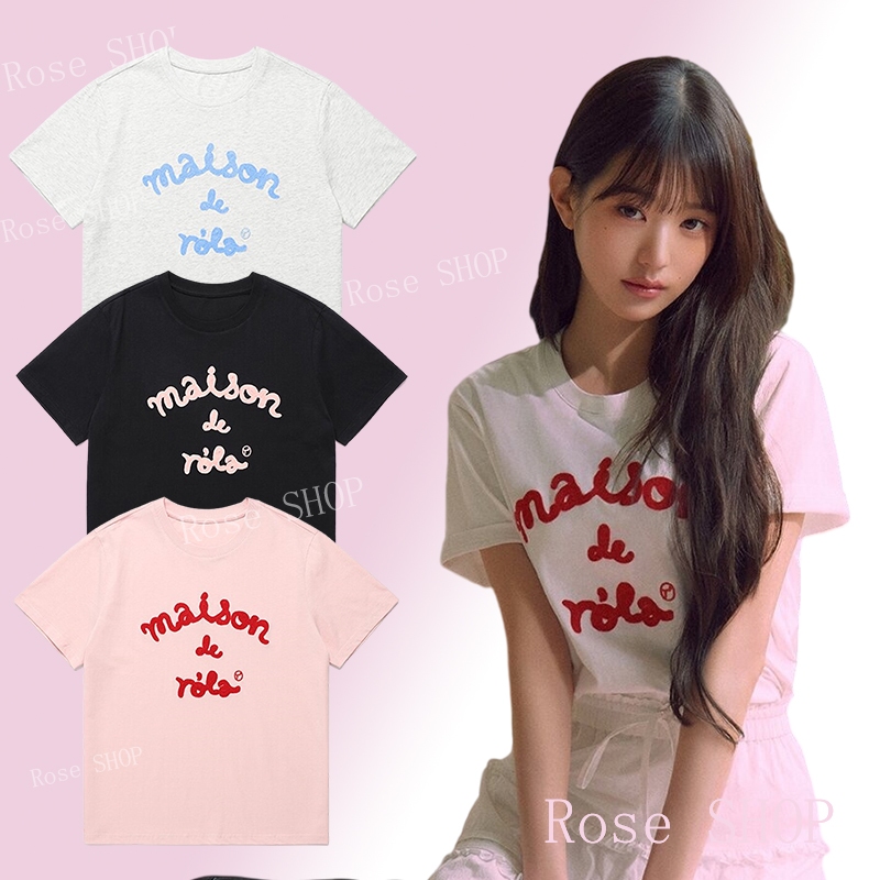 【ROLAROLA】VINTAGE NOUVELLE LOGO HALF Tシャツ4色◆送料込 Rola Rola Vintage Nouvelle Logo Half Tee | 韓國代購by 韓國