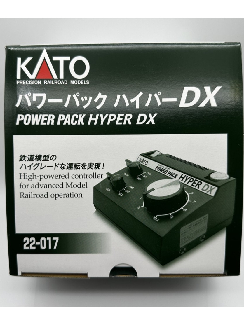 🏆【鐵模ファン】KATO 22-017 Power Pack Hyper DX 雙通道控制器（具常