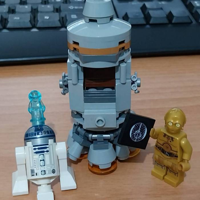 LEGO 樂高 75228 逃離死星 C-3PO R2-D2 全息投影莉亞 死星地圖 人偶 星際大戰 SW | 蝦皮購物