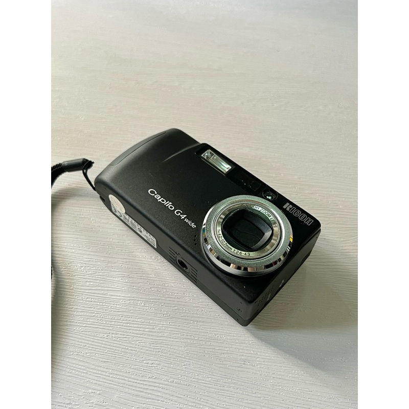 Ricoh Caplio G4 Wide復古CCD長條麵包相機黑| 蝦皮購物