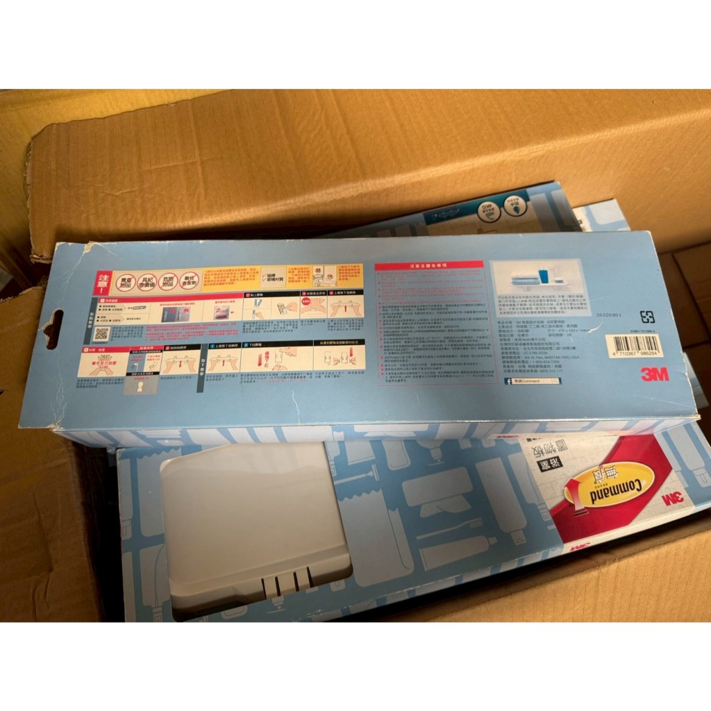 3M浴室收納系列-置物板17628D｜免釘防水收納｜最高承重4kg｜浴室必備整理神器 | 蝦皮購物