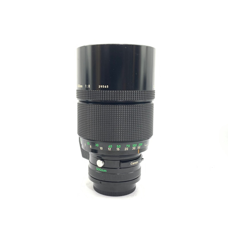 佳能Canon REFLEX LENS 500mm F8 經典反射銘鏡甜甜圈散景品相優良良品