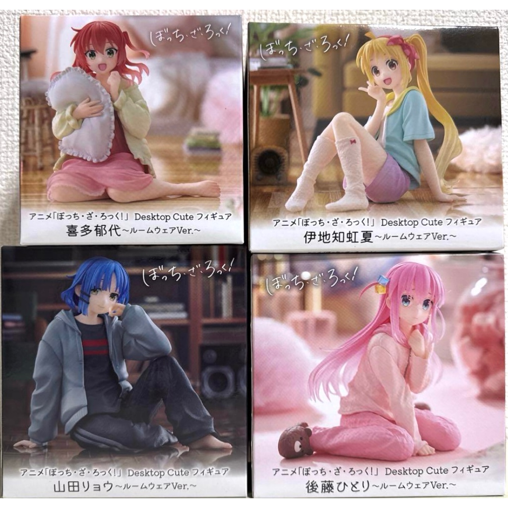 孤獨搖滾 日版 desktop cute 公仔 山田涼 後藤一里 喜多郁代 伊地知虹夏 taito | 蝦皮購物