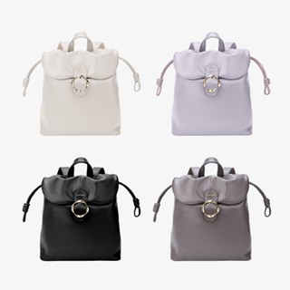 ★S'AIME☆頭層真皮雙口袋後背包 レザーバックパック/送料込 ☆S'AIME☆頭層真皮雙口袋後背包 レザーバックパック/送料込