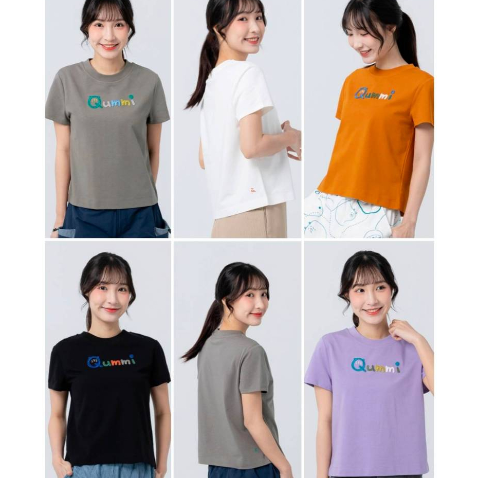 全新 a la sha Qummi 特殊刺繡T 短袖 上衣 S號(全5色) | 蝦皮購物